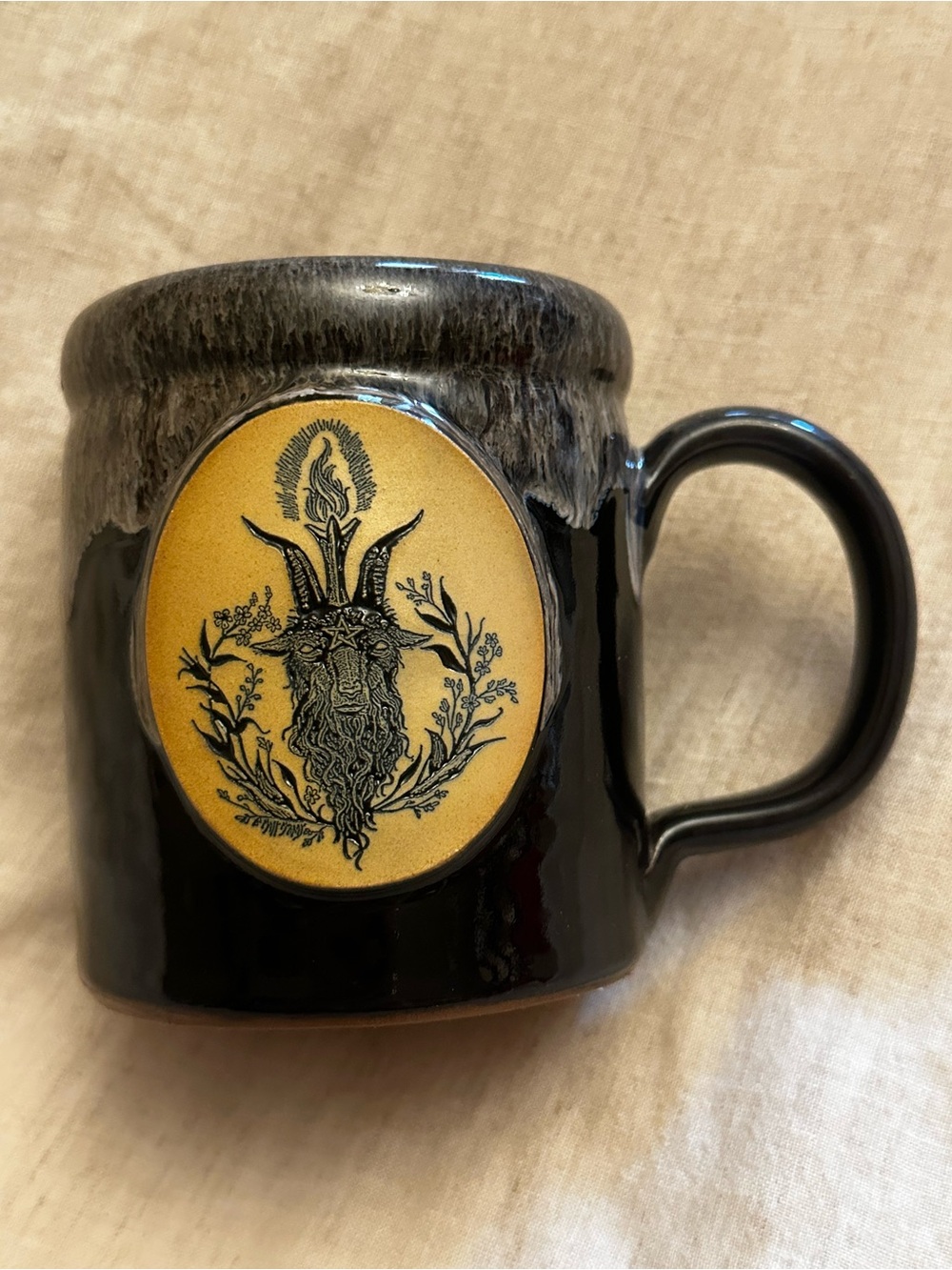Goat Black Ceramic Mug The Satanic Temple
